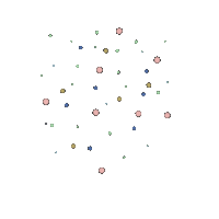 Colors Sparkle Sticker