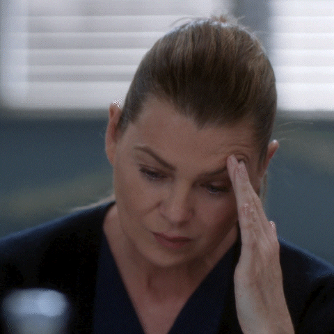 Greys Anatomy Ugh GIF by ABC Network