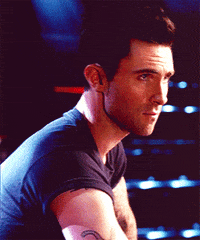 adam levine tattoos GIF