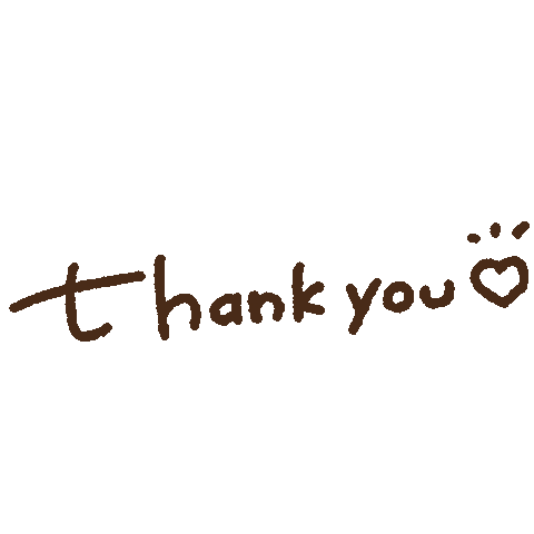 Heart Thank You Sticker