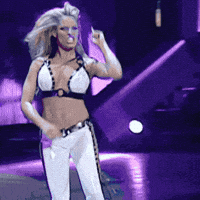Entrance Finger Pointing GIF by Trish Stratus