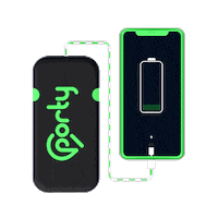 portytech enerji powerbank porty porty şarj Sticker