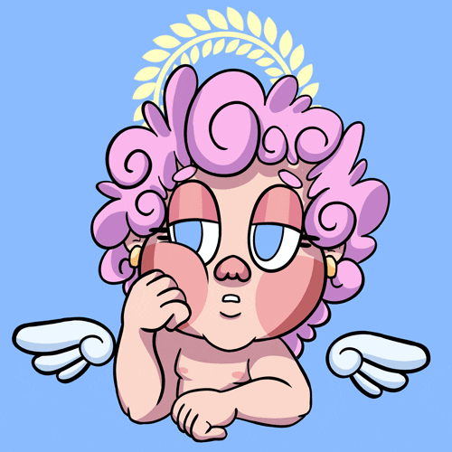 DesenhosdoGabs giphyupload angel devil dice GIF