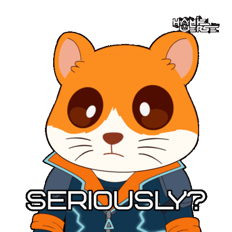 No Way What Sticker by Hamieverse