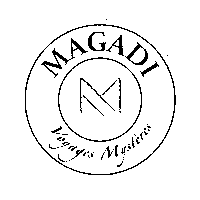 MAGADI travel surprise adventure mystery Sticker