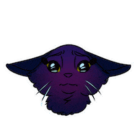 Sad Cat Sticker