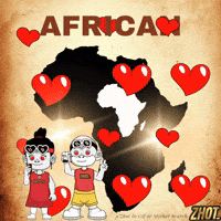 Africa Afro GIF by Zhot