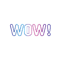 fun wow Sticker by Wacky Weapon