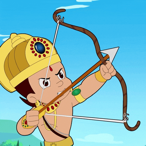 Durga Puja Navratri GIF by Chhota Bheem