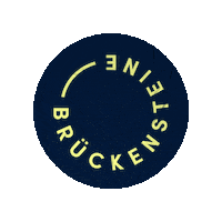 Brueckensteine brueckensteine careleaver mehralscareleaver brueckensteine logo Sticker
