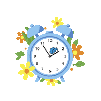 Time Change Daylight Savings Sticker by Wheelzy