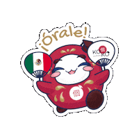 Mexico Kokochi Sticker by KOKO JAPAN