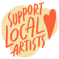 mayleekeo shop support shop local support local Sticker