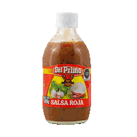 deliprime salsa del primo delprimo salsa roja Sticker