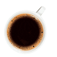 YAZYES cafe desayuno pregunta signo Sticker