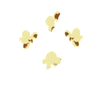 Popcorn Sticker