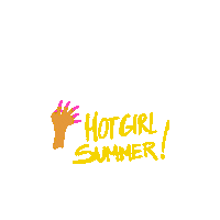 Hot Girl Sticker