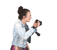 Click Nikon Camera Sticker by By Maren Photography