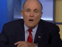 news hide hiding rudy giuliani hands over eyes GIF