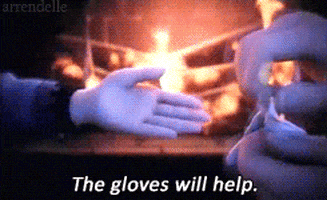 reaction s gloves GIF