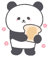 animol_official panda bread kind パンダ Sticker