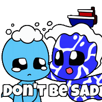 Cheer Up Hug Sticker by Christophers Genie
