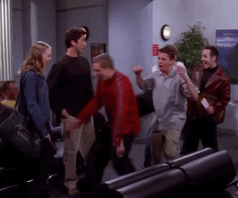 See Ya Later Men GIF by Friends