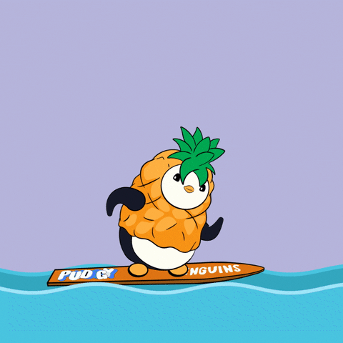 Summer Water GIF by Pudgy Penguins