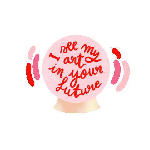 Dbarteugenie art pink artist magic Sticker