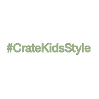 crateandbarrelofficial shop crate and barrel crateandbarrel cratekids Sticker