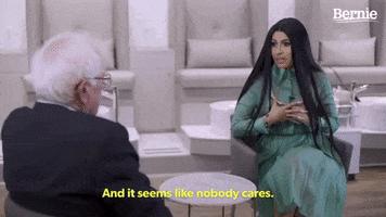 Cardi B Nobody Cares GIF