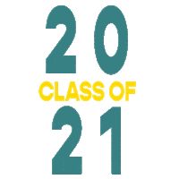 Class Of 2021 Sticker by UNCW Alumni Association