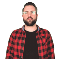 Tim Sticker by Donna Blitz