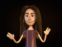 Girl Hello GIF