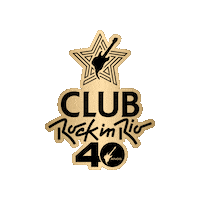 Clubrockinrio40Anos Sticker by Rock in Rio