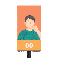 Illustration Lawan Sticker by Tim Pamflet