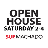 Open House Realtor Sticker by Sue Machado