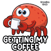 Getting Coffee Work Sticker by VeeFriends