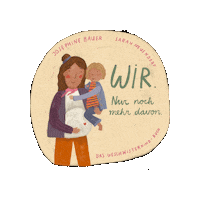 Wirnurnochmehrdavon Sticker by gretasschwester
