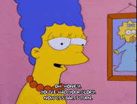 talking marge simpson GIF