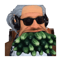 Talking Too Much Big Mouth Sticker