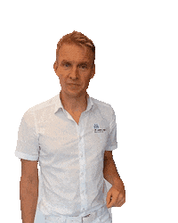 Finger Aha Sticker by Dr. Marquardt