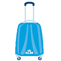 travel flying Sticker by KLM