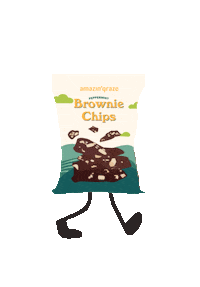 Brownie Eatingbettertogether Sticker by Amazin' Graze