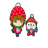 Girl 喜ぶ Sticker