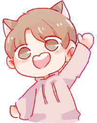 paneiji cat boy seventeen chibi Sticker