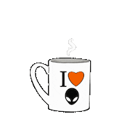 Wake Up Coffee Sticker by SYFYde