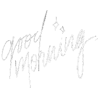 Journaling Good Morning Sticker
