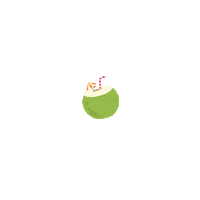 Coconut Happy Skin Sticker by Happy Skin Cosmetics