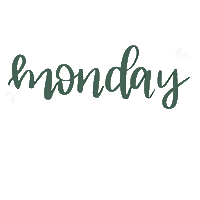 Lunes Sticker